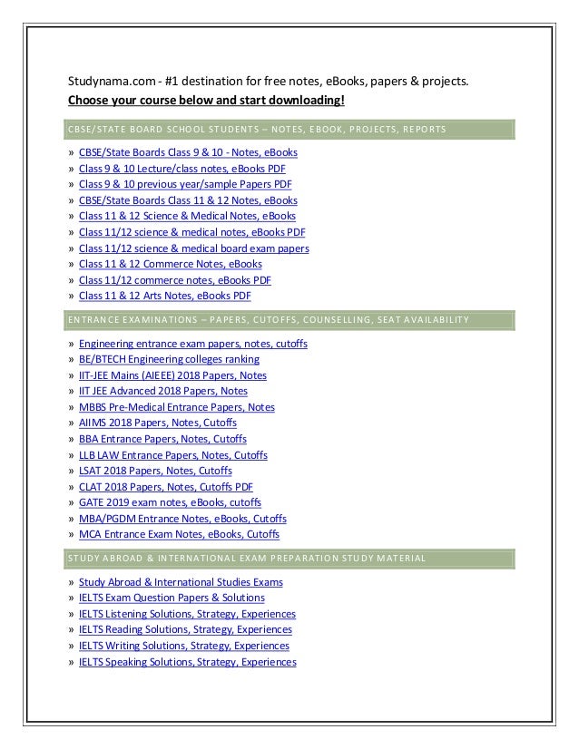 Gate Study Material For Ece Pdf